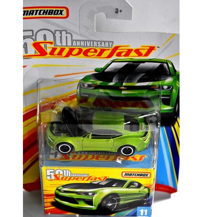 Matchbox - 50th Anniversary Superfast - Chevrolet Camaro Coupe