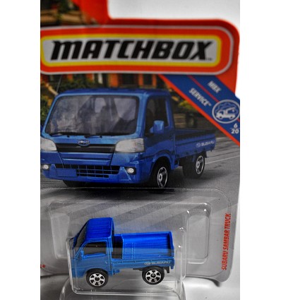 Matchbox Subaru Sambar Flatbed Truck