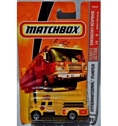 Matchbox International Fire Pumper