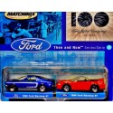 Matchbosx - Avon Promo Set - Then and Now Series - Ford 100th Anniversary Mustang Set