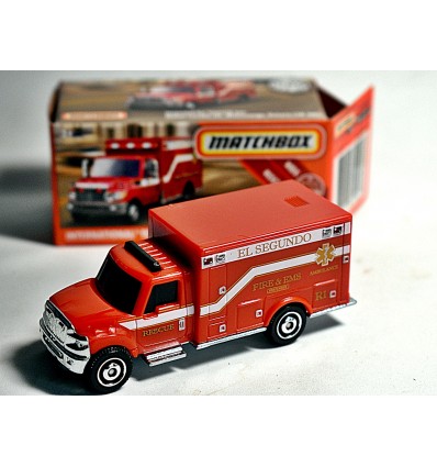Matchbox - International Terradata El Segundo Ambulance