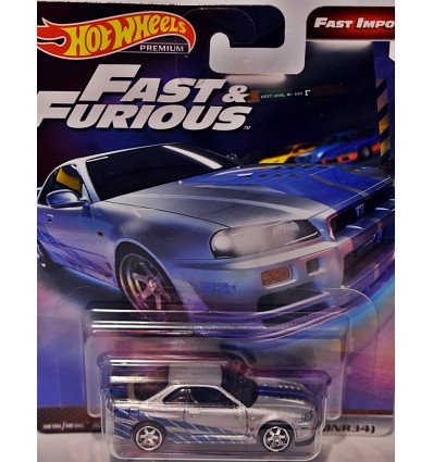 Hot Wheels Fast & Furious - Nissan Skyline GT-R (BNR-34)