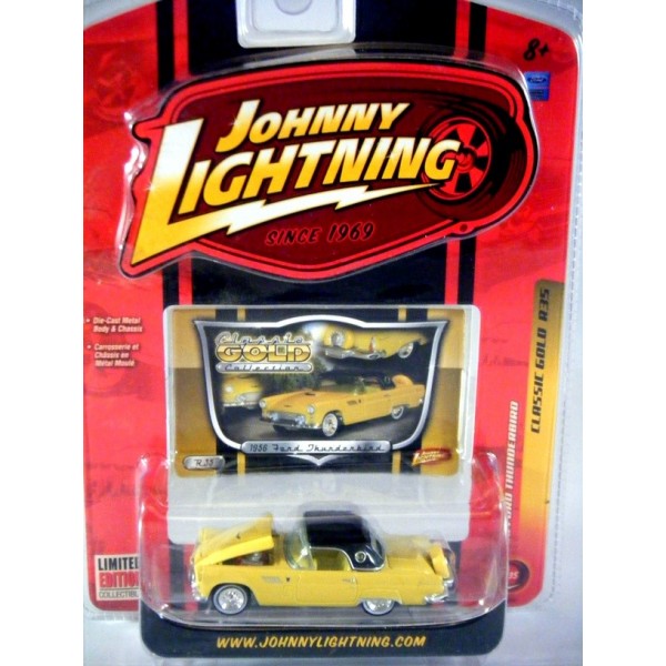 Johnny Lightning Classic Gold 1956 Ford Thunderbird - Global Diecast Direct