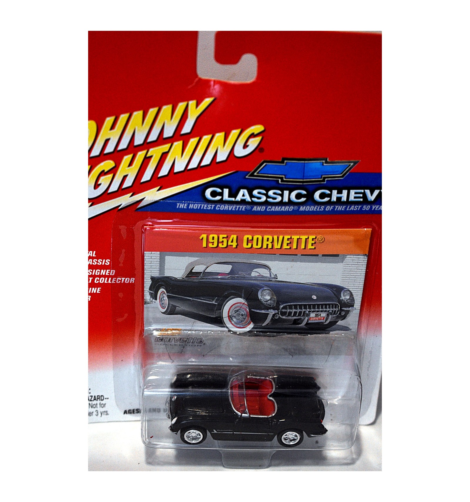 Johnny Lightning - Classic Chevy - 1954 Chevrolet Corvette - Global Diecast  Direct