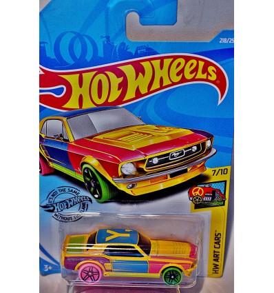 Hot Wheels - PEACE - 1967 Ford Mustang Coupe