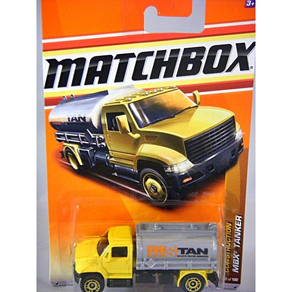 Matchbox store tanker truck