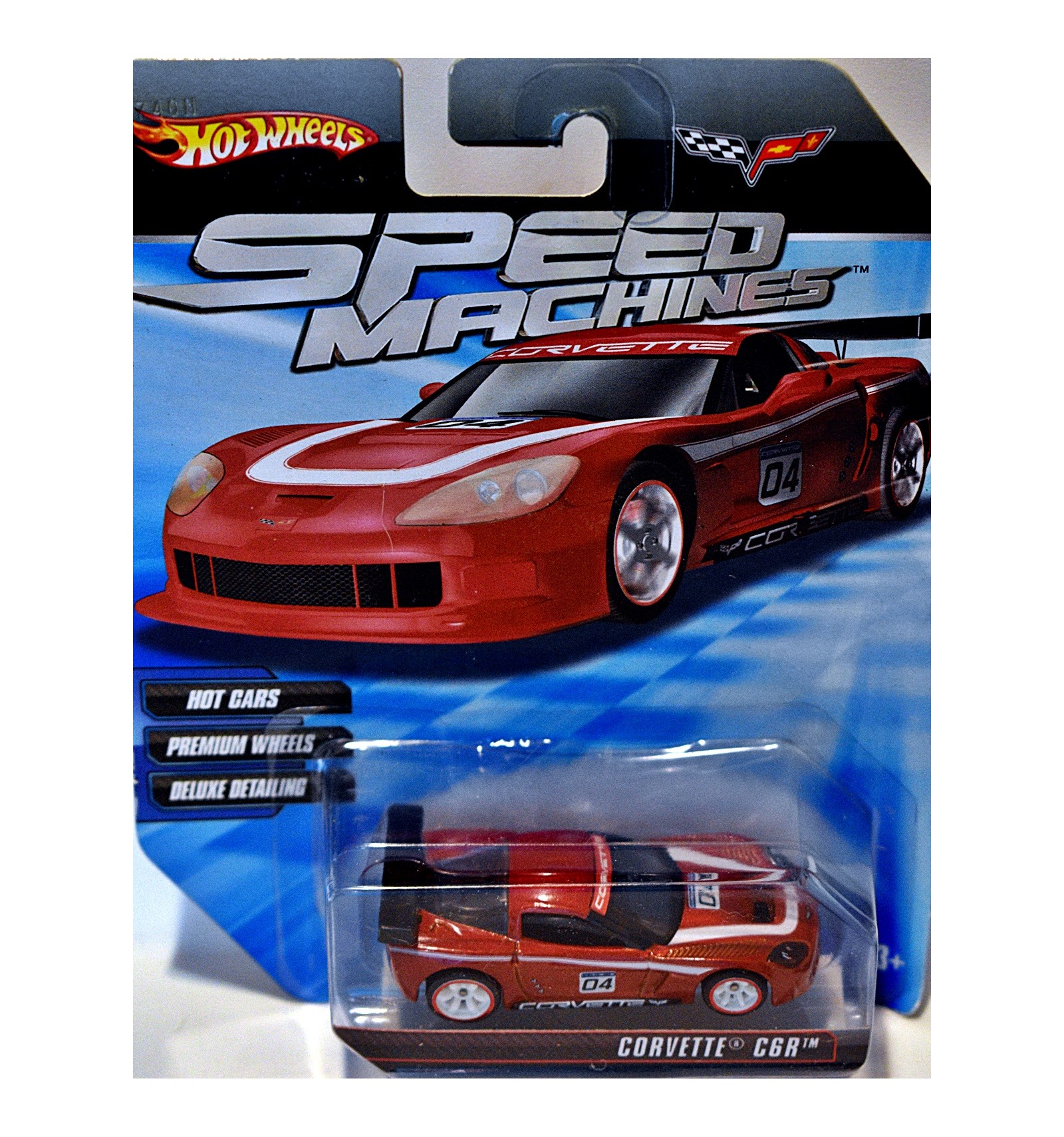 Hot Wheels Speed Machines Chevrolet Corvette C6r Global Diecast Direct