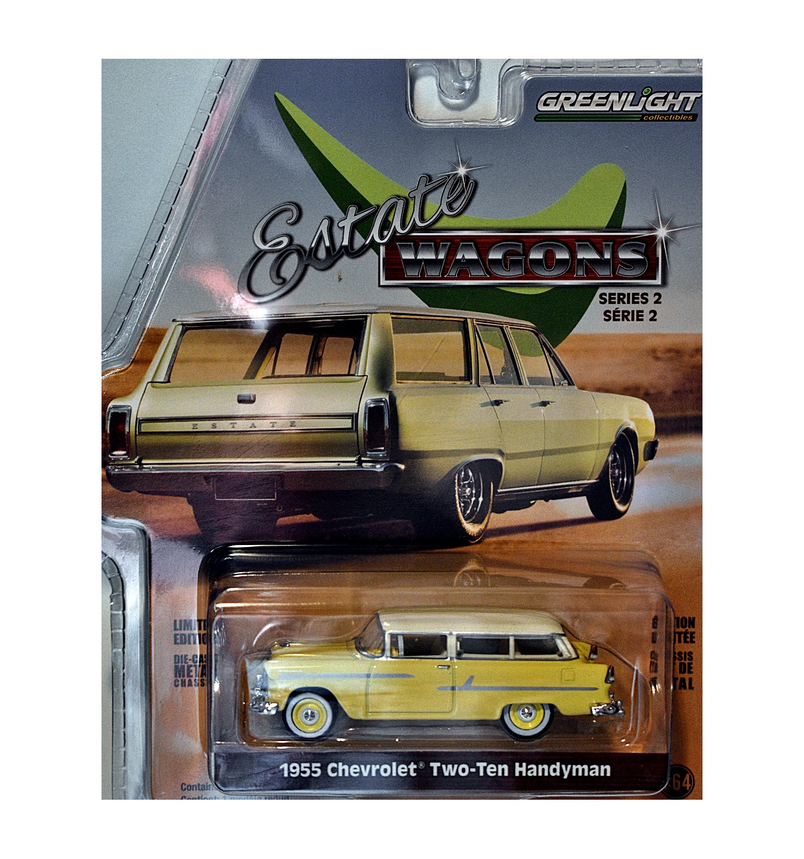 Greenlight 1:64 Chevrolet Two-Ten Handyman Estate Wagon 1955 No Box 