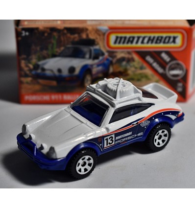 Matchbox Power Grabs - Porsche 911 Rallye Car