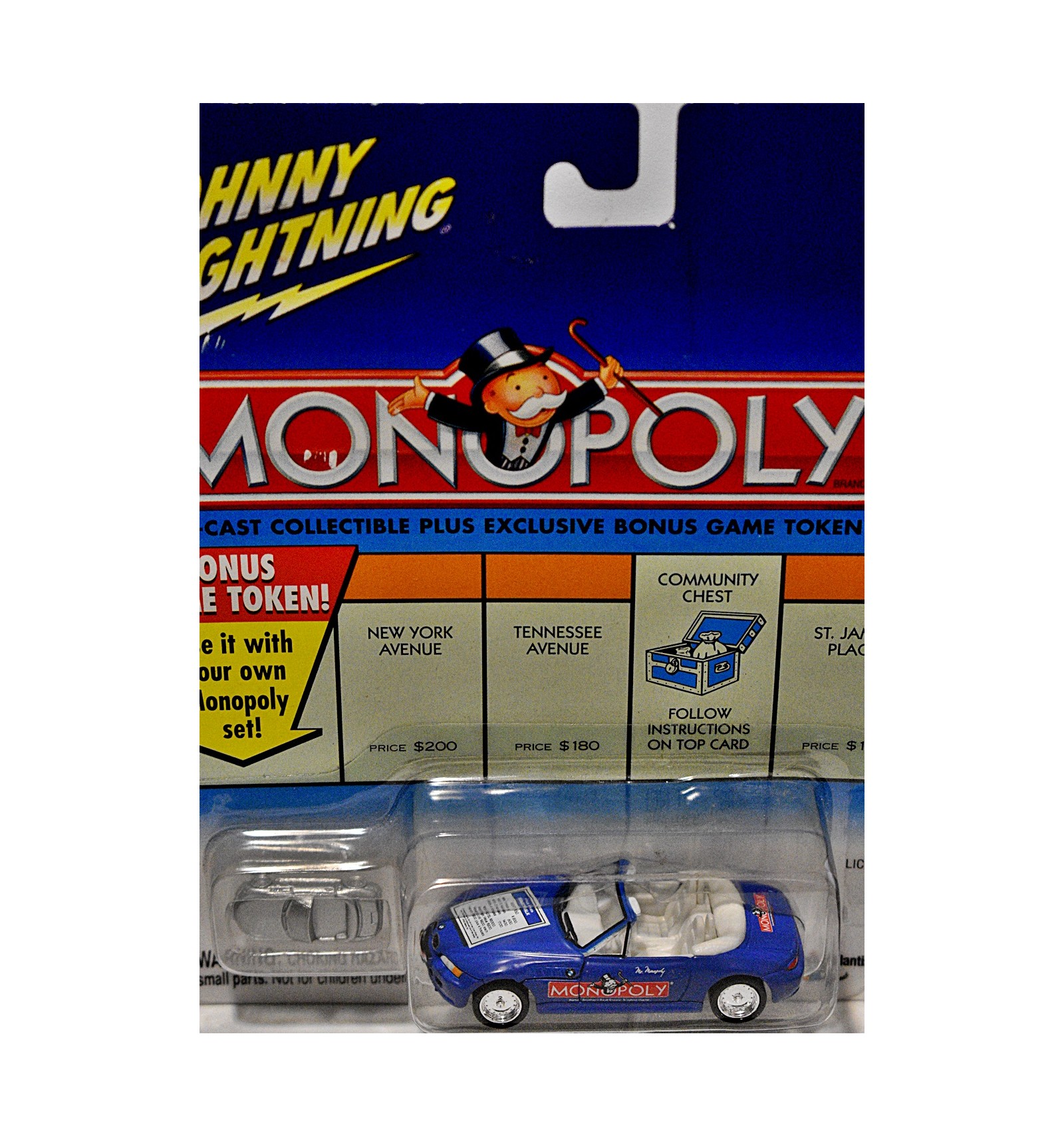2001 Johnny Lightning MONOPOLY 1957 Chevrolet Bel Air Illinois Ave 