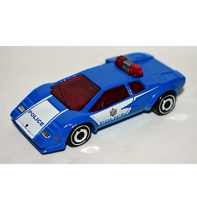 Hot Wheels - Lamborghini Countach Police Patrol Car