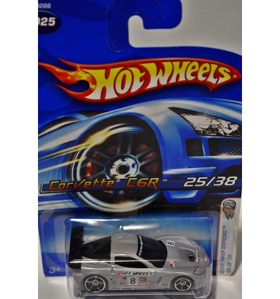 Hot Wheels 2006 First Editions - Chevrolet Corvette C6R Faster Than Ever Wheels