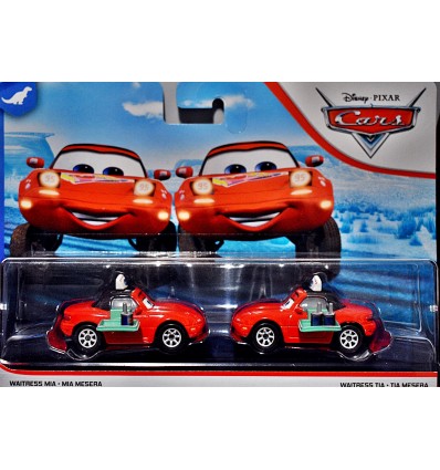 Disney Cars - Mia - Mazda Miata Drive In Set