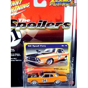 Johnny Lightning Street Freaks-Spoilers - 1962 Plymouth Fury