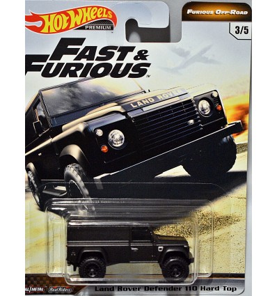 Hot Wheels Premium Fast & Furious - Land Defender 110 Hard Top