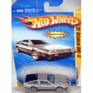 Hot Wheels 2010 New Models Series: 1981 DeLorean DMC-12