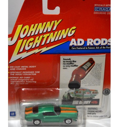 Johnny Lightning Ad Rods - 1971 Chevrolet Camaro RS