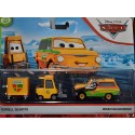 Disney Cars Series - Brian Geerklooski - Zaporozhets ZAZ Station Wagon & Terrell Geartry Fork Lift set