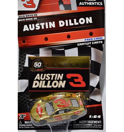 NASCAR Authentics - RCR Racing 50th Anniversary Commemorative Car - Austin Dillon Dow Chevrolet Camaro