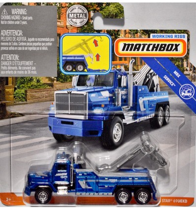 Matchbox Real Working Rigs Western Star 6900XD Tow Truck - Wrecker
