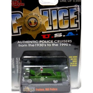 Racing Champions Police USA Series - 1964 Chevrolet Impala - Frohna, MO Police Dept.