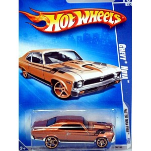 Hot Wheels - 1968 Chevy Nova SS (FTE Wheels)