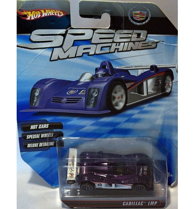 Hot Wheels Speed Machines Cadillac LMP Race Car