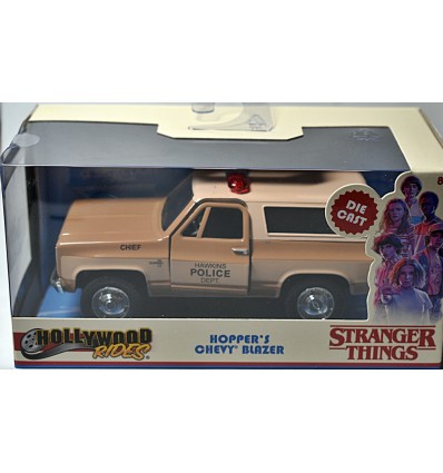 Jada Hollywood Rides - Stranger Things - Chevrolet Blazer Police Truck