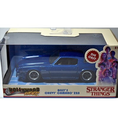 Stranger Things Billy's Chevy Camaro Z28 1/32 Scale Jada Hollywood Rides 