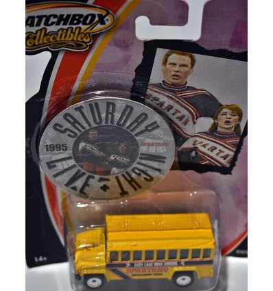 Matchbox Collectibles - Saturday Night Live Will Ferrell Cheerleader School Bus