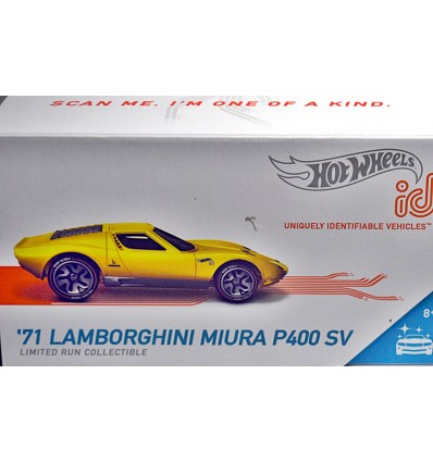 Hot Wheels ID Vehicles - Lamborghini Miura P400 SV