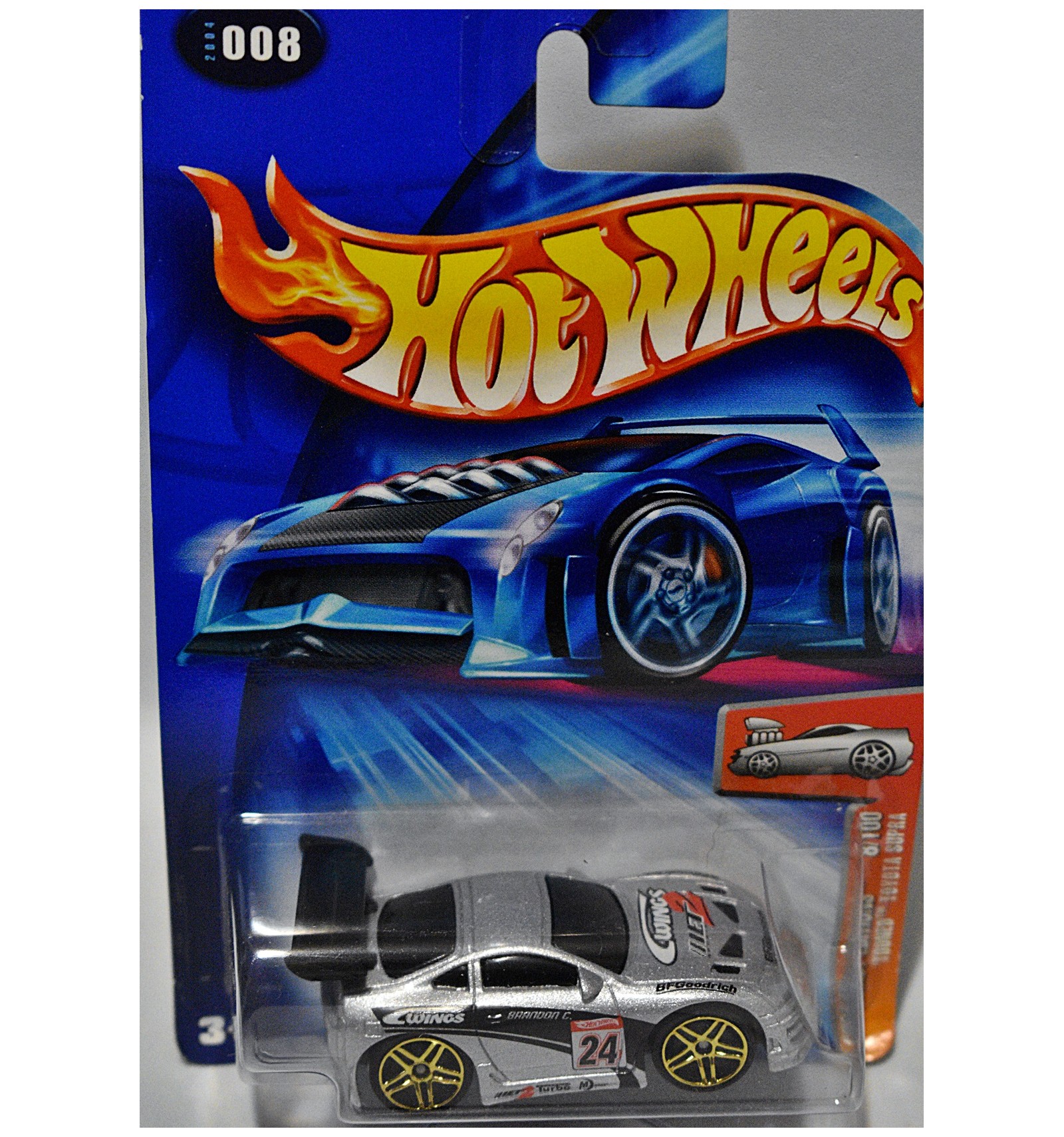 HOT WHEELS 2004 FIRST EDITIONS TOONED TOYOTA SUPRA #008