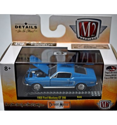 M2 Machines Detroit Muscle - 1968 Ford Mustang GT 390