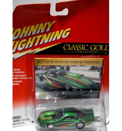 Johnny Lightning Classic Gold - Pat Musi Pontiac NHRA Pro Stock Firebird