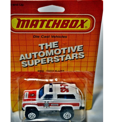 Matchbox Chevolet Blazer Sherrif Police Truck