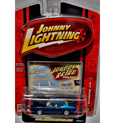 Johnny Lightning Retro - 1969 Pontiac GTO