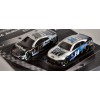 NASCAR Authentics - HO Scale - Aric Almirola and Clint Bowyer Smithfield and Blue Def Ford Mustangs
