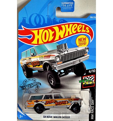 Hot Wheels - 1964 Chevrolet Nova Gasser - Jerry Rigged