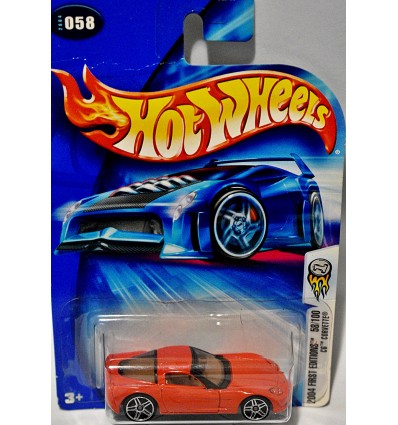 Hot Wheels - 2004 First Editions Chevrolet Corvette C6 Coupe