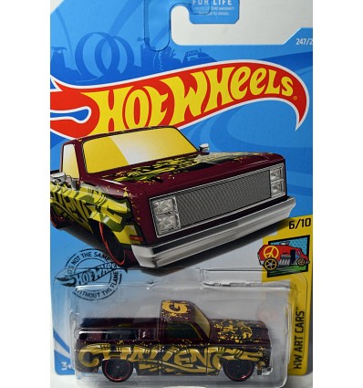 Hot Wheels - 1983 Chevrolet Silverado Pickup Truck