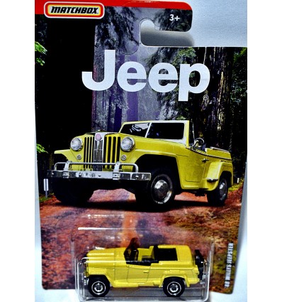 Matchbox - Jeep Collection - 1948 Willys Jeepster