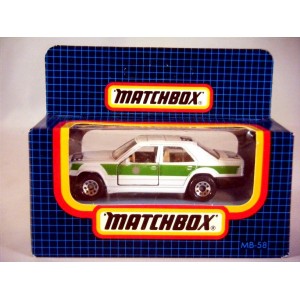 Matchbox Mercedes-Benz 300E Polizei - Police Car (Interesting Variation)