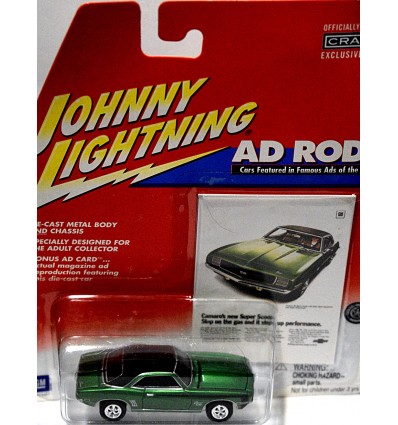 Johnny Lightning Ad Rods - 1969 Chevrolet Camaro SS