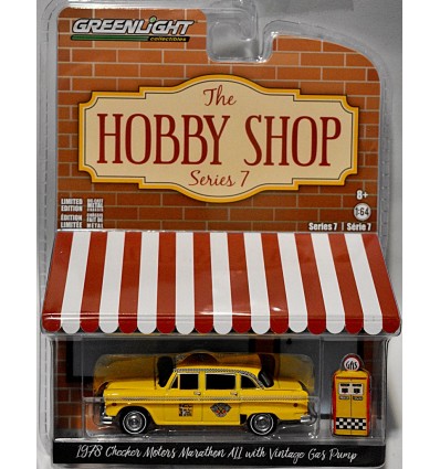 Greenlight Hobby Shop - 1978 Checker Marathon Taxi Cab