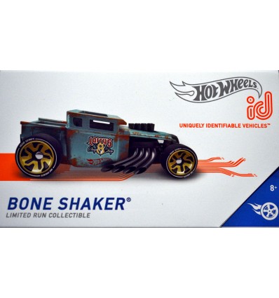 Hot Wheels ID Vehicles - Bone Shaker - Ford Hot Rod Pickup Truck