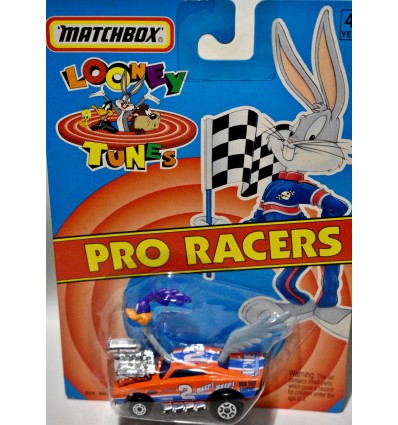Matchbox Pro Racers - Loonry Tunes Road Runner's Dodge Charger