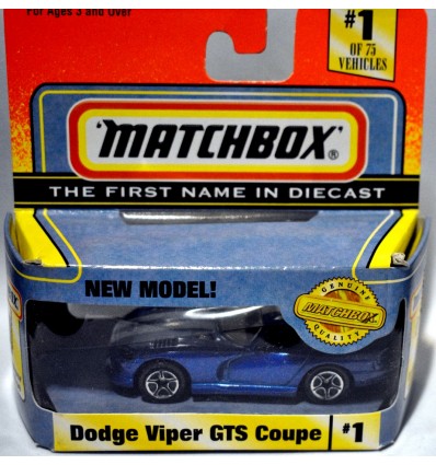 Matchbox - Dodge Viper GTS-R
