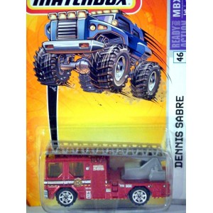 Matchbox Dennis Ladder Fire Truck