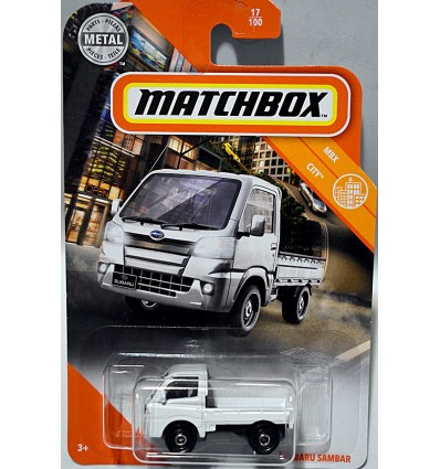 Matchbox Subaru Sambar Flatbed Truck