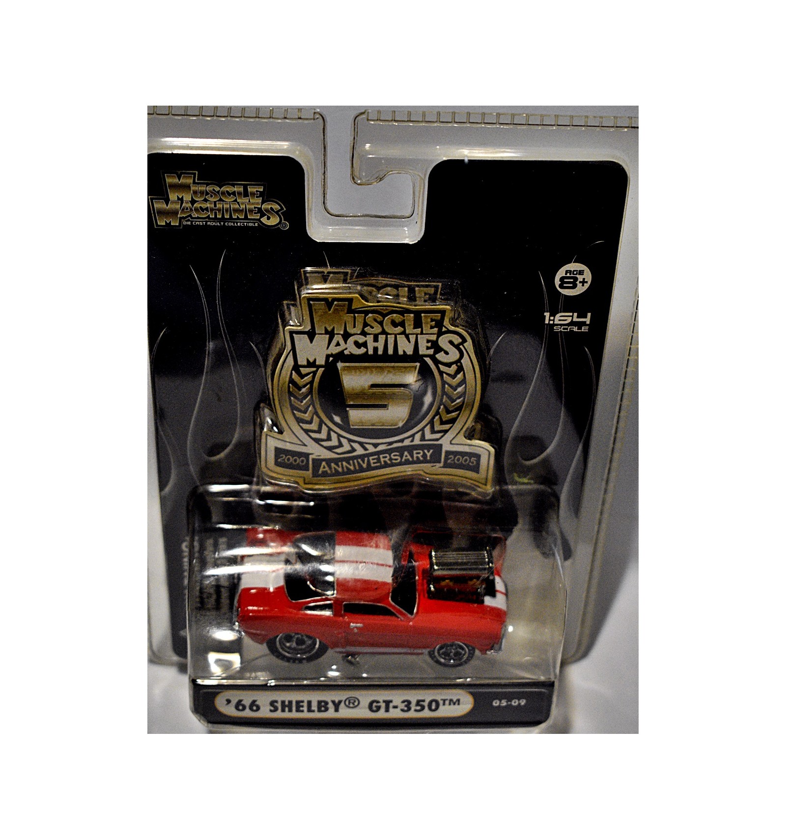 Muscle Machines - 5th Anniversary Limited Edition - 1966 Ford Mustang  Shelby GT-350